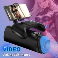 Masturbateur masculin électrique télescopique automatique XDMM40, rechargeable par USB, avec vidéo gratuite de jouets sexuels japonais, meilleur jouet sexuel du Japon