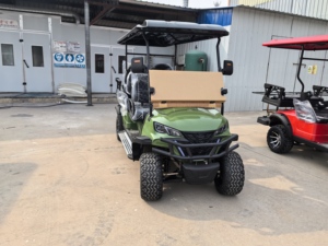 Carrello da Golf Elettrico a Sei Posti con Batteria al Litio 60V, Vendita Calda, Certificato CE, Capacità di Salita 20-25 Gradi - Product Image 4