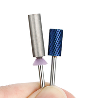 Broca Profesional de Alta Calidad para Uñas, Extra Larga, Herramienta de Manicura Pro Berra de 24 mm, Caja Personalizada, Brocas de Carburo Súper Largas para Uñas