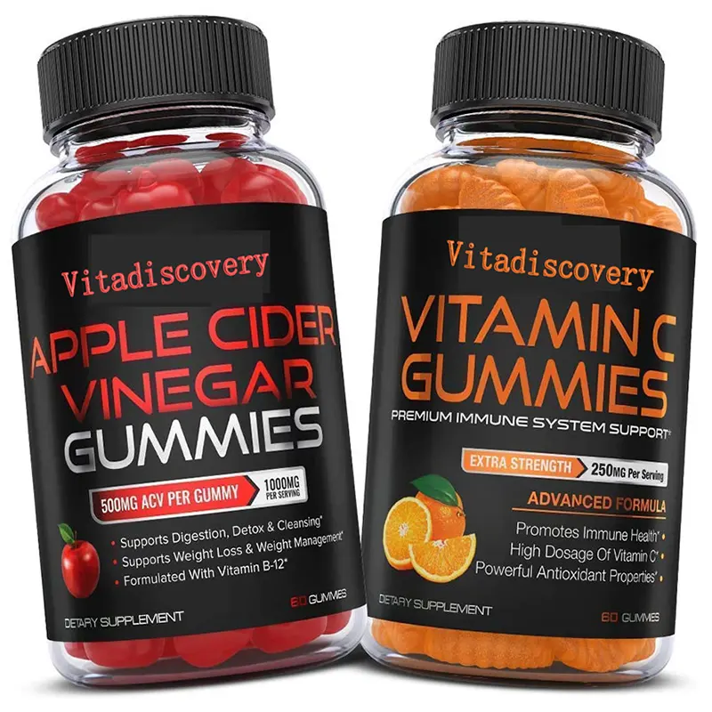 최고의 공급 Vitadiscovery 유기농 사과 사이다 식초 비타민 Gummies 어머니 체중 감소