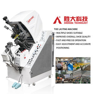 Machine de formage de bout de chaussure hydraulique <span class=keywords><strong>automatique</strong></span> à 7 griffes pour mocassins et chaussures scolaires, avec échange <span class=keywords><strong>automatique</strong></span> des pieds gauche et droit, personnalisée par l'usine SHENGDA - Product Image 3