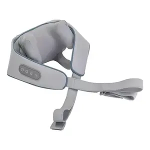 Heating <b>Neck</b> & <b>Shoulder</b> <b>Massager</b> with Wireless Remote Control, Adjustable Speed, 110V, Model MA.16 by EGTMA for Waist, Legs, <b>and</b> - Product Image 1