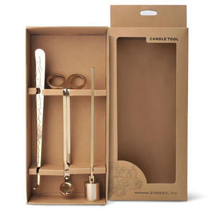 ชุดอุปกรณ์สำหรับเทียนแบบ3 in 1ที่ตัดไส้เทียนพร้อมชุดของขวัญ - Product Image 1