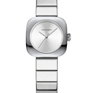 Elegante reloj cuadrado pequeño dorado Banda de acero inoxidable Diseño clásico para mujer - Product Image 3