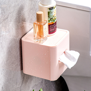 Boîte à mouchoirs multifonctionnelle de luxe pour toilettes, <span class=keywords><strong>design</strong></span> original, murale, écologique, en plastique imperméable pour - Product Image 3