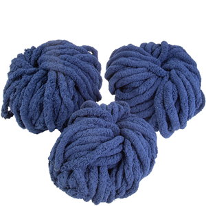 Hilo de Fantasía Extra Grueso 100% Poliéster Teñido para Coser y Tejer a Crochet, Ideal para Mantas de Ganchillo con Diseño de Cola de Gato - Product Image 4