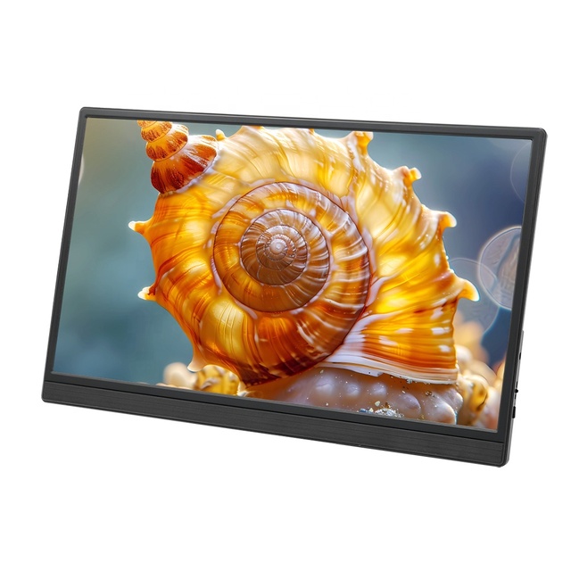 Portable Monitor 15.6-inch 1080P USB-C  Ultra Slim Travel Monitor with Kickstand for Laptop Switch Gaming Monitor IPS Slim