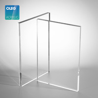 Feuilles de verre acrylique Plexi transparent givré OLEG 4x8 5mm 6mm 8mm découpées sur mesure