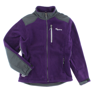 Chaqueta Deportiva de Forro Polar para Mujer Spira, Talla L, Color: Morado |   100% Auténtico - Product Image 1