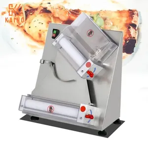 KAINO Machine commerciale automatique électrique de table pour la fabrication de pâte à pizza Machine à presser la pâte à pizza pour usage domestique