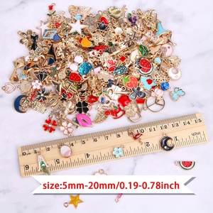 30 pz/lotto Ciondoli Smaltati Misti All'ingrosso, Pendenti Assortiti in Lega di Zinco per Creazione Gioielli Fai da Te, Collane e <span class=keywords><strong>Bracciali</strong></span> - Product Image 5