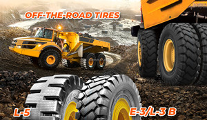 ยางตันคุณภาพสูง E4 HRDT02 สำหรับรถตักล้อยาง ขนาด 27.00R49 33.00R51 37.00R57 40.00R57 - Product Image 6