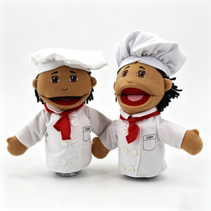 Marionnettes personnalisées de chef cuisinier pour l'éducation professionnelle en classe - Product Image 1