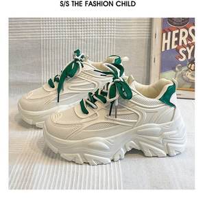 <span class=keywords><strong>Scarpe</strong></span> Dad Shoes da <span class=keywords><strong>Donna</strong></span> Bianche Primavera-Estate Nuove Versatili con Rialzo Moda Influencer <span class=keywords><strong>Online</strong></span> Trendy Casual - Product Image 6