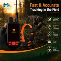 Traceur GPS pour chien longue portée 4G LTE & VHF avec PDA portable, collier de chasse étanche IP68, système de suivi multi-chiens en temps réel