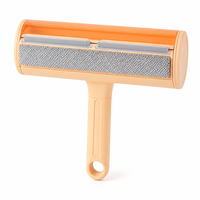 Brosse anti-poils électrostatique moderne, autonettoyante, réutilisable et écologique, à rouleau large bidirectionnel, pour poils d'animaux, canapé, lit et tapis