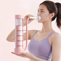 Ejercitador de Respiración Multifuncional Ajustable, Entrenador Pulmonar para Deportistas, Dispositivo de Entrenamiento Deportivo, Máquina de Ejercicios