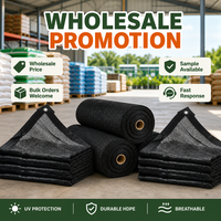 Filet d'ombrage HDPE 50 70 90 % – Toile pare-soleil pour serre, protection UV pour l'agriculture, le jardin et la volaille