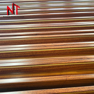 NT cina famosa fabbrica di alta qualità in legno colore di alluminio profilo estrusione finestre a battente telaio di taglio personalizzato per <span class=keywords><strong>Asia</strong></span> - Product Image 2