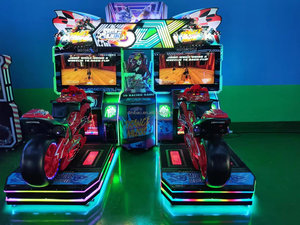 गतिशील f मोटर ट्विन रेसिंग मोटरसाइकिल गेम मशीन नए सिक्का संचालित कंपन खेल 2 खिलाड़ियों के लिए कंपन खेल - Product Image 5