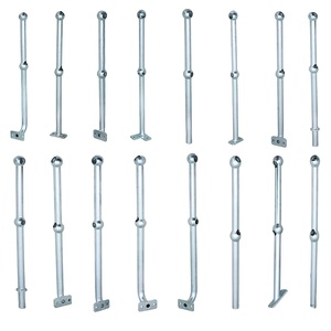 Vente directe usine : Colonnes soudées en acier galvanisé à chaud à profil sphérique (conception industrielle) en stock pour plateformes de centrales électriques - Product Image 1