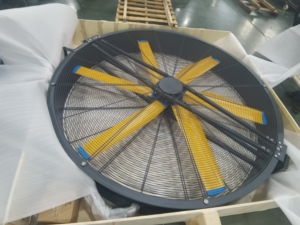 Ventiladores Industriales HVLS de Gran Tamaño para Exteriores, 220/380V CA, Sin Escobillas, de 1m, 1.5m y 2m de Diámetro - Product Image 6
