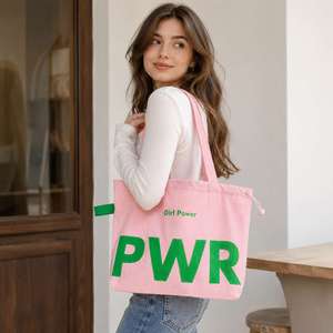 Bolso de mano de nailon rosa para ir al trabajo, bolso de hombro informal de gran capacidad, sencillo, portátil, a la moda para viajar - Product Image 6