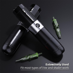 <span class=keywords><strong>EZ</strong></span> <span class=keywords><strong>Tattoo</strong></span> 1 Batería Extra Filtro Freedom Direct Drive Machine Pen 1500mAh Capacidad Línea y Shader máquina de tatuaje inalámbrica - Product Image 6