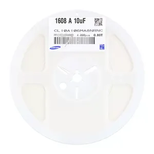 Condensateur SMD 0603 d'origine 10uF (106) 20% 25V X5R CL10A106MA8NRNC - Product Image 3