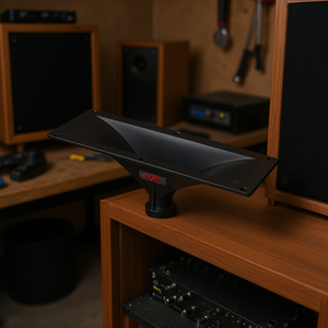 Hise 15x5 Garganta de altavoz rectangular de plástico con tornillos para cajas acústicas de 34 mm - Product Image 2