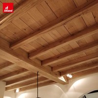 Poutres de plafond en faux bois modernes Allandgroup pour utilisation dans les fermes, les hôtels, les centres commerciaux - Respectueuses de l'environnement, imperméables et insonorisées