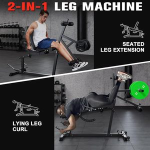 Máquina de extensión y flexión de piernas CZFIT, máquina especial para levantar piernas para desarrollar cintura y isquiotibiales, para uso comercial en gimnasios. - Product Image 3
