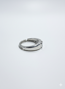 Emerald Cut Lab Grown Diamond <b>Ring</b> 925 Silver / 10KT 14KT 18KT Minimalist Bezel <b>Set</b> Engagement <b>Ring</b> - Product Image 2