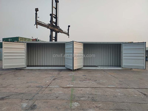 Contenedor de Alta Resistencia de 40 pies con Apertura Lateral y Puertas Dobles para Transporte de Carga y Almacenamiento Móvil - Product Image 3