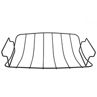 Grille à rôtir pour la cuisson au barbecue pour poulet et dinde Utilisation en extérieur et en cuisine avec poignée