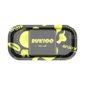 Plateaux de service en métal de style classique de haute qualité Rukioo ZTZ0018 20,5x10,5cm Conception de logo personnalisée Vente en gros d'usine - Product Image 3