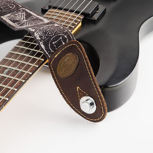 Bloqueo de cinturón antideslizante cromado Textura delicada Botón de bloqueo de correa de guitarra Bloqueo de correa de guitarra duradero para piezas de guitarra - Product Image 6