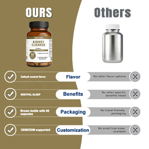 Nierreinigingscapsules 1200mg - Ondersteunt nierontgifting, helpt de netvlies en de immuun gezondheid te beschermen - 60 <span class=keywords><strong>capsules</strong></span> OEM/ODM - Product Image 6