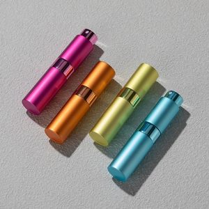 ขวดน้ำหอมแบบเติมได้ขนาด 8 มล./15 มล./10 มล./20 มล. สีม่วง พร้อมหัวฉีดแบบปั๊ม  วัสดุอะลูมิเนียมและแก้ว  พร้อมกล่องบรรจุภัณฑ์สีดำ พิมพ์ลายสกรีน - Product Image 6