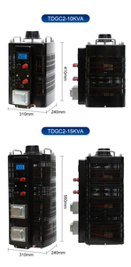 TDGC2-5000 <span class=keywords><strong>Transformateur</strong></span> Variac Variable Entrée Variac Motorisé Sortie 220V Compteur analogique 0-250V ou 0-300V pour les tests de laboratoire - Product Image 6