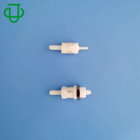 Raccord rapide de petite taille 1/8 pouce à raccordement rapide pour tuyau d'air, insert à valve en ligne, connecteur rapide pour raccords d'eau avec écrou de verrouillage métallique