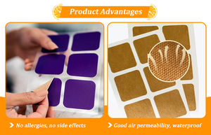 천연 성분을 함유 한 방수 및 부드러운 경피 패치 구강 비강 및 바디 천연 성분을위한 비타민 <span class=keywords><strong>B12</strong></span> - Product Image 5