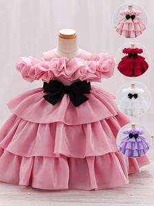 Robe de fête d'anniversaire pour filles, robe de performance de piano, robe de danse pour enfants, robe de princesse pour tout-petits - Product Image 1