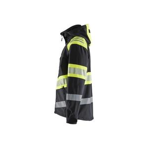 Blaklader-449425139933เมตร HI-Vis softshell แจ็คเก็ตสีดำ/สีเหลือง-EAN 7330509801154 Workwear HI-VIS - Product Image 5