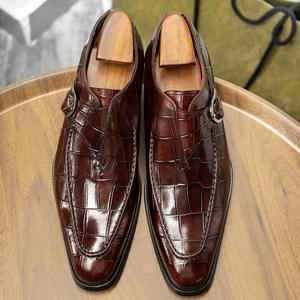 <b>Pointed</b>-<b>toe</b> Cowhide Business Formal Office Oxford Shoes Autumn Leopard Pattern Casual <b>Flat</b> Slip-On Detachable Design - Product Image 5