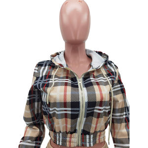 Designer Plaid Jacket and Pant Set Women <strong>Clothing</strong> 2022 Fall Winter Two Piece Plaid Outfits - Product Image 3