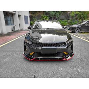 Diffuseur de pare-chocs avant de voiture noir brillant, pièce de modification pour Kia K5 2020-2024, protection de pare-chocs, accessoires automobiles - Product Image 6