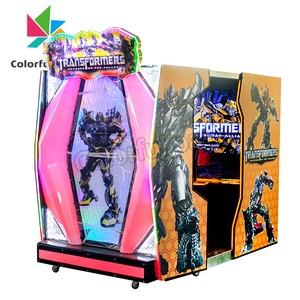 Máquina de Juego Arcade de Disparos con Temática de Transformers para Parques de Diversiones, Simulador de Disparos con Dos Pistolas y Pantalla HD, Máquina Operada con Monedas - Product Image 2