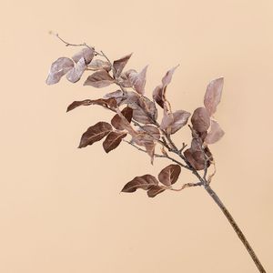 INS Wind Dry <span class=keywords><strong>Rose</strong></span> Leaf Simulación Flor falsa transparente para la decoración del hogar Boda PARA EL Día de San Valentín Fábrica al por mayor - Product Image 5
