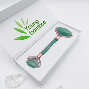 Rouleau de massage facial en jade, pierre de soin naturelle de qualité supérieure pour le soin de soi - Product Image 4